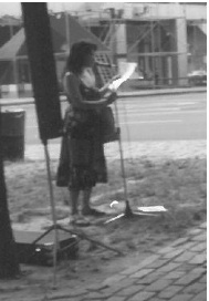 Poet reading